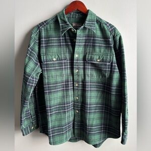 Eddie Bauer Men’s Heavyweight Button Up Flannel